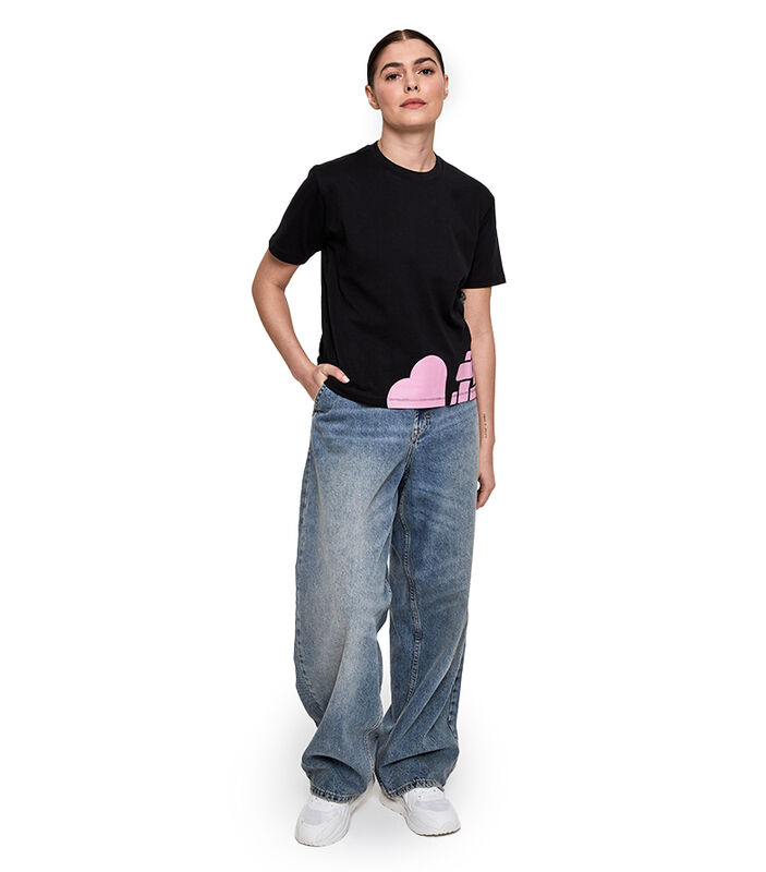 Cropped Tee - Midnight